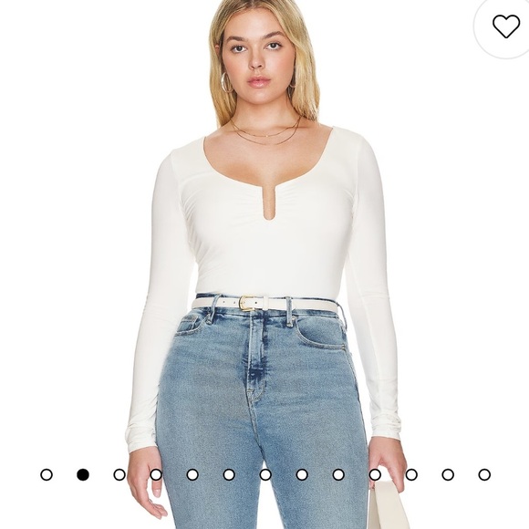 Good American Touch Ring Black Bodysuit Sz3X - Picture 11 of 11